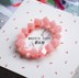 Vòng tay hạt 2 Yuan Shop Vòng đeo tay Hàn Quốc Starry Hand Trinket Candy Color Solid Bracelet vòng huyết long Vòng đeo tay Clasp