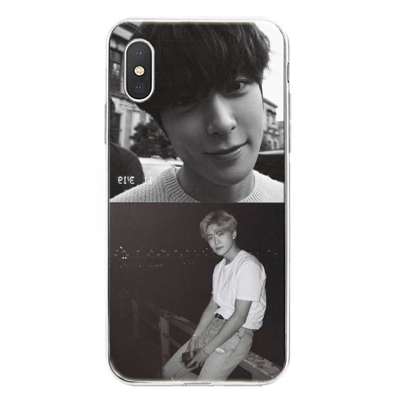 [21] Transparent Edge With Color BackgroundNCT 127 Zheng Zaiyu Same apply Apple 11 Huawei P40 millet 10 Samsung One plus VIVOPPO Mobile phone shell