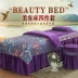 Cao cấp giường vẻ đẹp gia đình giường vẻ đẹp bốn gia đình bốn cao cấp tinh nhung bedspread vẻ đẹp giường massage bedspread - Trang bị tấm