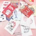 MUMU sản phẩm tốt phim hoạt hình Nhật Bản dâu tây purse túi xách Pháp khoai tây chiên bỏng ngô muối cá coin purse hoạt hình xung quanh hình dán sticker dễ thương Carton / Hoạt hình liên quan