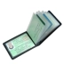 Lớp đầu tiên của giấy phép lái xe bằng da Bao bì thẻ nam gói bằng lái xe bằng da được cấp hai trong một gói tài liệu đa chức năng ví đựng thẻ mini Chủ thẻ