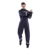 Светоотражающий хлопковый осенний комбинезон для работы, увеличенная толщина