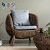 Wicker ghế ba mảnh giải trí bàn ghế kết hợp mây ngoài trời đồ nội thất ngoài trời mây ngoài trời ban công bàn ghế - Bàn ghế ngoài trời / sân bàn ăn ngoài trời đẹp Bàn ghế ngoài trời / sân