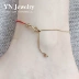 Pha lê tự nhiên pha lê dâu đỏ dây mắt cá chân nữ sinh năm ác linh chuyển hạt chân dây phiên bản Hàn Quốc cá tính đơn giản lưới đỏ - Vòng chân