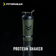 FitterGear tập thể dục protein bột lắc cup ba lớp bột hộp khuấy milkshake cup với quy mô thể thao chai