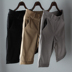 Cotton thô kết cấu quần short Hàn Quốc thường thẳng dụng cụ quần quần màu rắn hoang dã năm- điểm quần thủy triều người đàn ông thời trang Quần làm việc