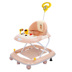 Bé sơ sinh con toddler walker 6 7-18 tháng đa chức năng chống rollover đẩy có thể ngồi với âm nhạc phanh Xe đẩy / Đi bộ
