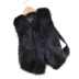 Fur vest chống mùa giải phóng mặt bằng fox fur horse clip scorpion tóc đen mùa thu và áo khoác mùa đông đoạn ngắn lông thú thật