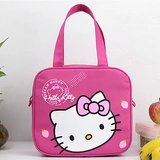 Hello kitty, детская небольшая сумка для школьников и студентов, портативная посуда, мультяшная термосумка, сумка для еды, «Холодное сердце»