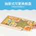 Cờ vua đa năng Trung Quốc cờ vua sáu trong một trò chơi cờ bằng gỗ đồ chơi giáo dục trẻ em cờ vua cờ vua - Trò chơi cờ vua / máy tính để bàn cho trẻ em
