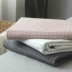 Bông rửa quilt cover mảnh duy nhất màu rắn 200 × 230 đôi 1.5 m 1.8m2.0 khăn trải giường quilt cover cotton Quilt Covers