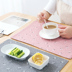 Bông Tây Phương Tây Pads Phong Cách Nhật Bản Chiếu Bảng Miếng Đệm Cách Nhiệt Vải Dày Chống bỏng Khăn Trải Bàn Ăn Thảm Bát Thảm Đế Lót Ly Khăn trải bàn