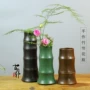流 轩 Bình cắm hoa trang trí chất liệu mềm mại mới Trung Quốc chậu hoa chậu gốm - Vase / Bồn hoa & Kệ chậu ghép thông minh