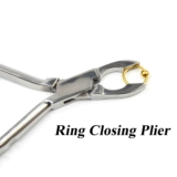 1Pc Surgical Steel Opening Closing Needle Ball Clamp Plier D