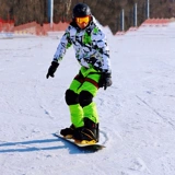 Зимний лыжный лыжный костюм, комплект, ветрозащитный водонепроницаемый утепленный комбинезон, большой размер