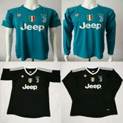 Juve thủ môn áo 17-18 Juventus tay áo dài thủ môn đồng phục bóng đá tay áo ngắn 1st Buffon áo đồng phục phù hợp