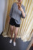 Áo sơ mi mới rayon nữ tay ngắn 7 điểm tay áo rộng rời cotton nhà cỡ lớn đồ ngủ chất béo MM mặc ngoài hè - Pyjama áo kiểu nữ đẹp Pyjama