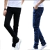 Mùa xuân jeans nam Hàn Quốc phiên bản của thủy triều stretch Slim chân quần thanh niên casual stretch pencil nam quần dài
