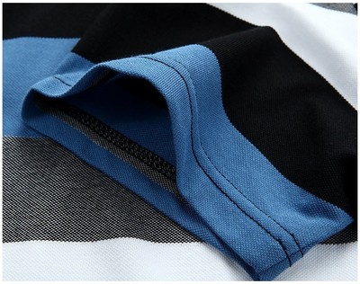 Mùa hè Hàn Quốc nam casual polo áo sơ mi ngắn tay t-shirt nam thời trang thoáng khí cộng với phân bón XL ve áo ngắn tay T-Shirt áo thun trơn Áo phông ngắn