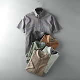 Хлопковая тонкая рубашка