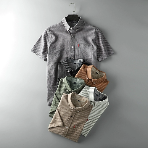 Хлопковая тонкая рубашка