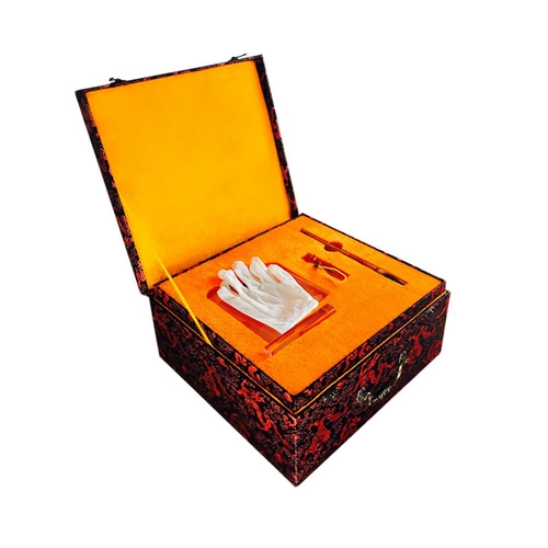 Детские отпечатки рук и ног, чернильная подушечка, комплект, детский браслет из кварца, подарочная коробка, сувенир, подарок на день рождения, «сделай сам»