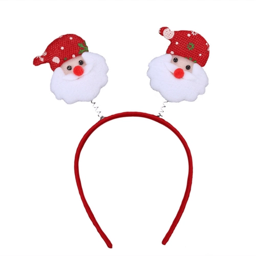 Рождественский детский креативный ободок, подарок на день рождения