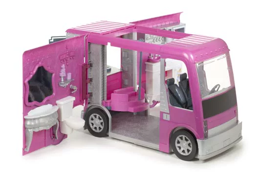 [Bratz On The Mic TourBus Бэйз кукла аксессуары вокальная передвижная сцена тур-автобус]