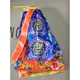 Буддийский идол снабжает Zhongshou Yi Land Gong в Божьей одежде Буддийский храм, поклонение Богу, факультет, мастер дедушка, бог плащ