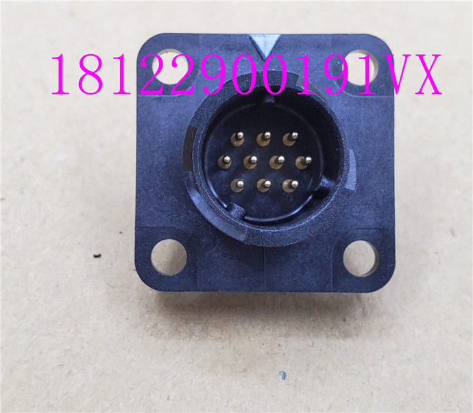 10 Core Malefanuc  A06B-6114-K204 # S servo motor  Encoder line Connector / JAE10 core Plug