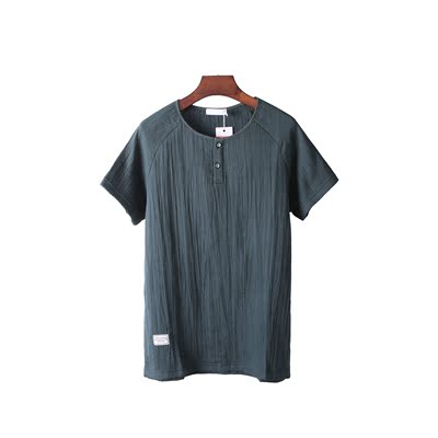 Net phiên bản của mùa hè T-Shirt nam lỏng ngắn tay xu hướng thanh niên hoang dã thường màu rắn áo t-shirt nam Áo phông ngắn