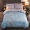 Hengyuanxiang nhà dệt bông bốn mảnh cotton đôi giường đơn chăn bao gồm đơn giản bộ đồ giường lưới màu đỏ giường - Bộ đồ giường bốn mảnh