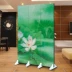 Trung Quốc hiện đại phân vùng màn hình phòng khách thời trang di động gấp hiên phòng ngủ vải không thấm nước hai mặt màn hình gấp sen - Màn hình / Cửa sổ
