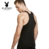 2 Playboy cotton 100% cotton mỏng mùa hè nam trung niên và trẻ trung - Áo vest