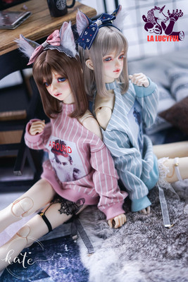taobao agent 【La Lucyful】 {Sao Ji FOR 2019SHDP} BJD baby clothes striped off -shoulder sweater