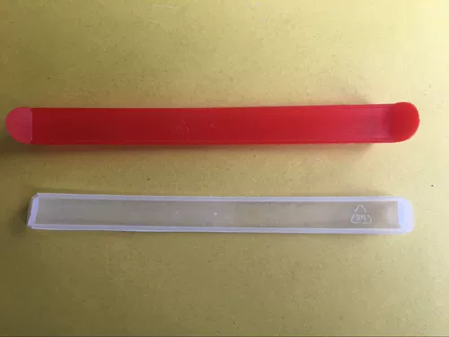 PE Новый материал прозрачная пластиковая ручка, ящик с молочной коробкой, за исключением обоих концов упаковочной ручки 15*1,5