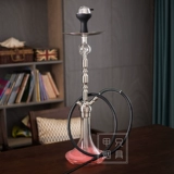 Большой арабский кальян из нержавеющей стали, популярно в интернете, полный комплект