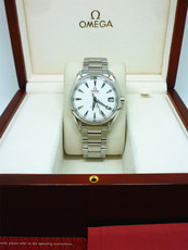 Часы omega seamaster 欧米茄 海马 全钢刻度钻