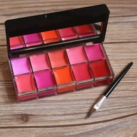 Chính hãng SR10 Màu Lip Màu Palette Lip Giữ Ẩm Giữ Ẩm Lâu Dài Son Môi Son Môi Lip Trang Điểm Lip Gloss 	son bóng nyx