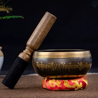 [Живая комната специальный снимок] Джингин чаша пение чаша Непал ручной йоги древние павильские коврики ниша инструмент