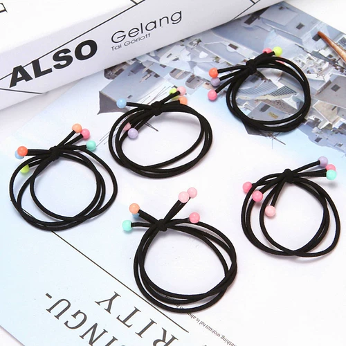 Чехол для взрослых, аксессуар для волос, милая резинка для волос для школьников, в корейском стиле, простой и элегантный дизайн