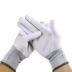 36 đôi găng tay nylon ngắn siêu mỏng mùa hè làm việc găng tay trắng tinh khiết bảo hộ lao động đàn hồi chống nắng lái xe cho nam và nữ găng tay sợi trắng 