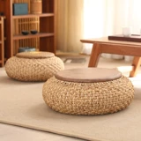 Японская стиль сетевая сеть красная виноградная лоза -кусочка футона подушка гостиная спальня напольная церемония напольная церемония татами падки для медитации