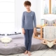 Thanh niên đồ lót phù hợp với cotton nam trung học lớn trẻ em quần áo mùa thu Qiuku lycra học sinh trung học cơ sở nhiệt đồ lót nữ mỏng - Phù hợp với nóng lên