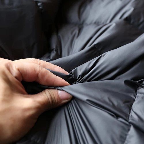 Зимний утепленный длинный пуховик, средней длины