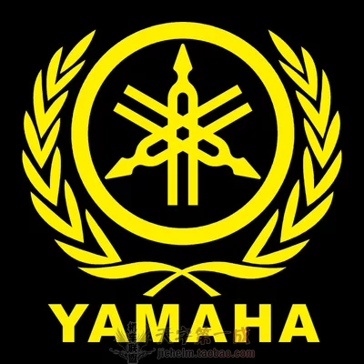 Хромированные наклейки с ретроотражающим эффектом бренды Yamaha, Honda