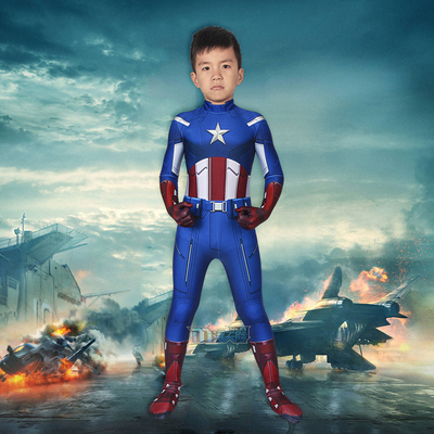 taobao agent The Avengers, children's bodysuit, clothing, tight, cosplay