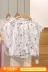 Sê-ri ● Áo khoác ngắn tay hoa nhỏ tay hoa tươi mát mùa hè 2019 thương hiệu mới giảm giá quần áo nữ - Áo phông