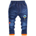 Bé trai 1-2-3-4-5-6 tuổi thu đông quần bé cộng quần nhung trẻ em quần jeans trẻ em shop quan ao baby Quần jean