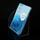 Прозрачная акриловая маска для лица, косметический стенд для ухода за кожей, система хранения